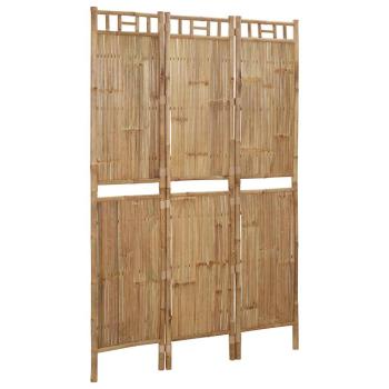 3-tlg. Raumteiler Bambus 120x180 cm