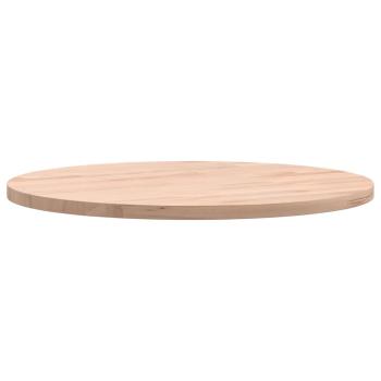 Tischplatte Ø40x1,5 cm Rund Massivholz Buche