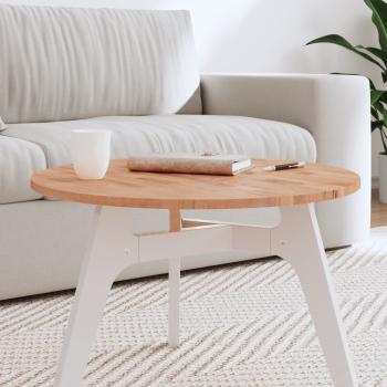 ARDEBO.de - Tischplatte Ø60x1,5 cm Rund Massivholz Buche