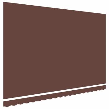 Ersatzstoff für Markise Braun 400x300 cm Polyester