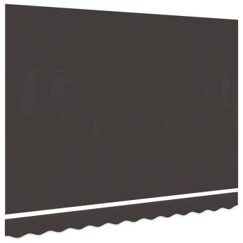 Ersatzstoff für Markise Grau 300x250 cm Polyester