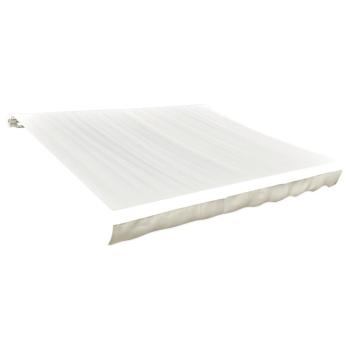 ARDEBO.de - Ersatzstoff für Markise Creme 450x300 cm Polyester