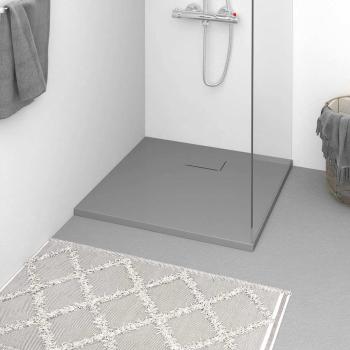 ARDEBO.de - Duschwanne SMC Grau 90x90 cm