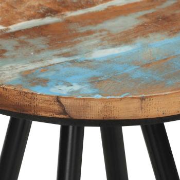 Barhocker 4 Stk. Massives Altholz
