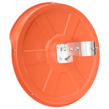 Verkehrsspiegel Konvex PC-Kunststoff Orange 60 cm Outdoor