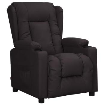 ARDEBO.de - Relaxsessel Schwarz Kunstleder