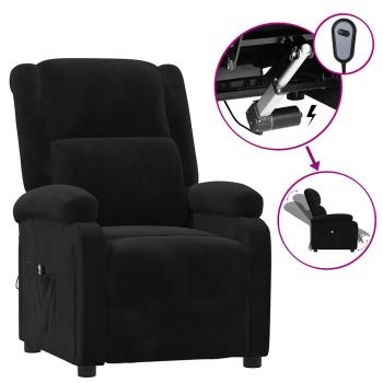 Relaxsessel Elektrisch Schwarz Samt