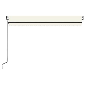 Automatische Markise mit LED & Windsensor 450x300 cm Creme