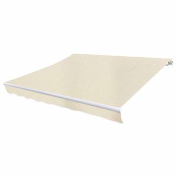 Ersatzstoff für Markise Creme 400x300 cm Polyester