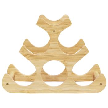 Weinregal für 6 Flaschen 35x18x25,5 cm Bambus