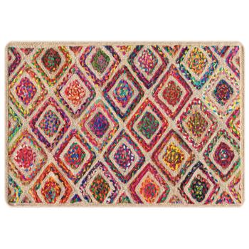 Teppich Waschbar Mehrfarbig 160x230 cm