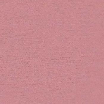Hocker mit Holzbeinen Rosa Samt