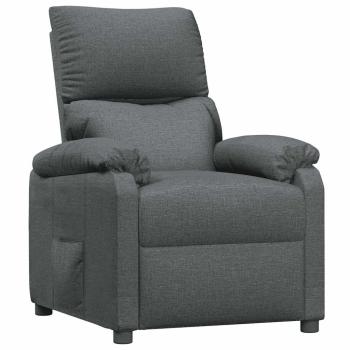 Relaxsessel Dunkelgrau Stoff