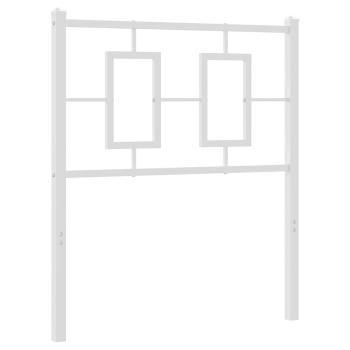 Ersatz-Kopfteil Metall Weiß 75 cm
