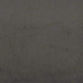 Taschenfederkernmatratze Mittel Dunkelgrau 120x190x20 cm Samt