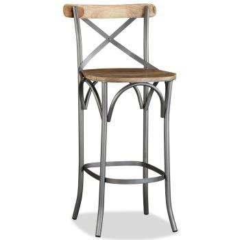 ARDEBO.de - Barhocker Mango Massivholz