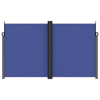Seitenmarkise Ausziehbar Blau 200x1200 cm