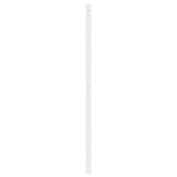 Ersatz-Kopfteil Metall Weiß 107 cm
