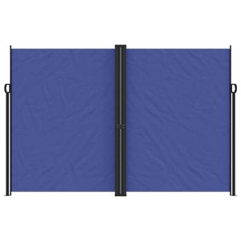 Seitenmarkise Ausziehbar Blau 220x1000 cm