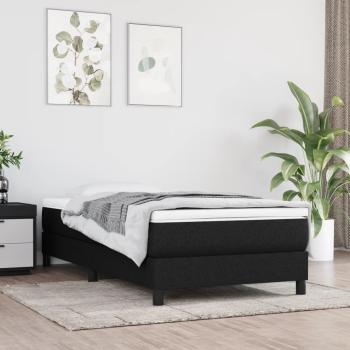 ARDEBO.de - Taschenfederkernmatratze Mittel Schwarz 120x190x20 cm Stoff