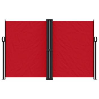 Seitenmarkise Ausziehbar Rot 160x600 cm