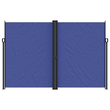 Seitenmarkise Ausziehbar Blau 220x600 cm