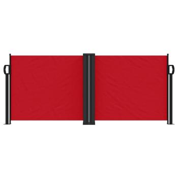Seitenmarkise Ausziehbar Rot 100x600 cm