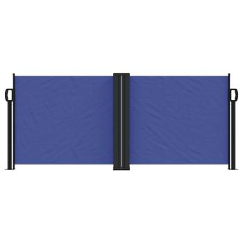 Seitenmarkise Ausziehbar Blau 100x1000 cm