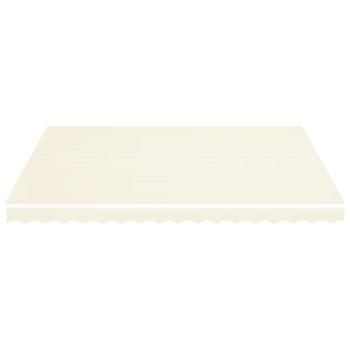 Ersatzstoff für Markise Creme 400x350 cm Polyester