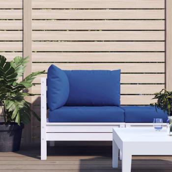 ARDEBO.de - Palettenkissen 3-tlg. Blau Oxford-Gewebe