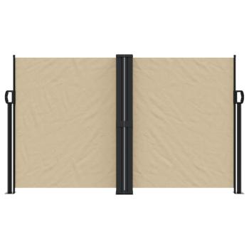 Seitenmarkise Ausziehbar Beige 140x1000 cm