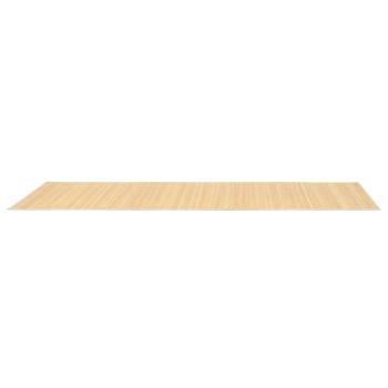 Teppich Bambus 80x300 cm Natur