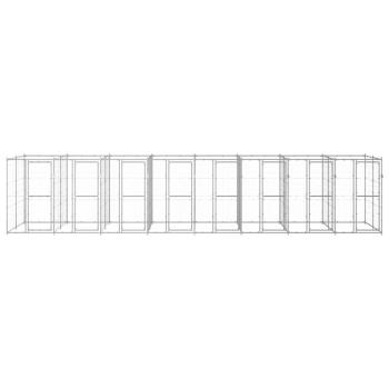 Outdoor-Hundezwinger Verzinkter Stahl 19,36 m²