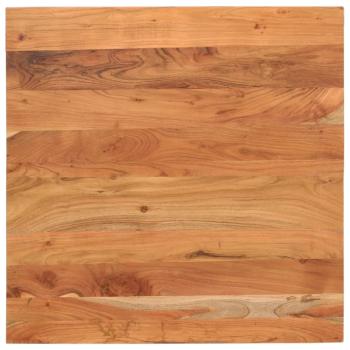 ARDEBO.de - Tischplatte 80x80x2,5 cm Quadratisch Massivholz Akazie