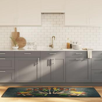 ARDEBO.de - Küchenteppich Mehrfarbig 60x180 cm Waschbar