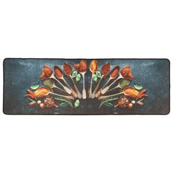 Küchenteppich Mehrfarbig 60x180 cm Waschbar