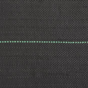 Unkrautvlies Schwarz 1x10 m PP