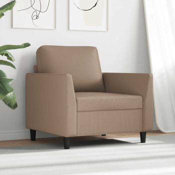 Sessel Cappuccino-Braun 60 cm Kunstleder