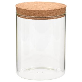 Vorratsgläser mit Korkdeckel 6 Stk. 650 ml