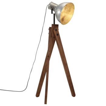 ARDEBO.de - Stehleuchte 25 W Vintage Silbern 45x45x120 cm E27