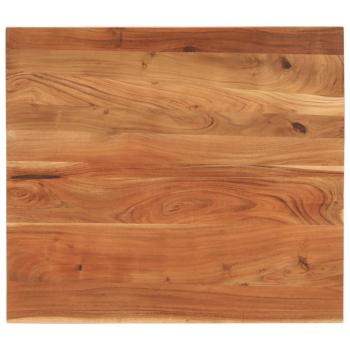 ARDEBO.de - Tischplatte 100x80x3,8 cm Rechteckig Massivholz Akazie