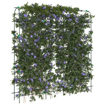 ARDEBO.de - Pflanzennetz U-Rahmen 181x31x182,5 cm Stahl