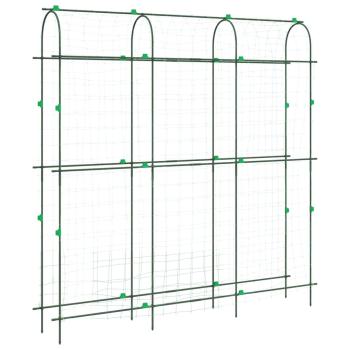 Pflanzennetz U-Rahmen 181x31x182,5 cm Stahl