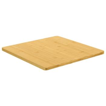 Tischplatte 50x50x1,5 cm Bambus