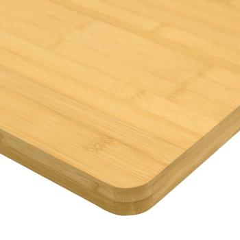 Tischplatte 50x50x1,5 cm Bambus