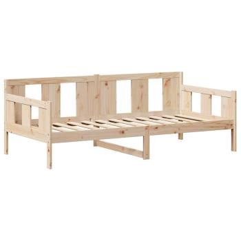 Tagesbett mit Dach 80x200 cm Massivholz Kiefer