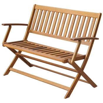 ARDEBO.de - Gartenbank 120 cm Massivholz Akazie