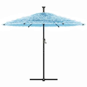 Sonnenschirm mit Stahlmast Blau 290x290x238 cm