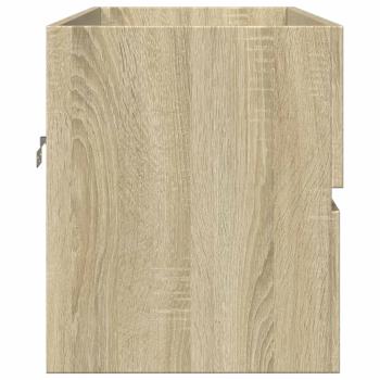 Waschbeckenunterschrank Sonoma-Eiche 90x38,5x45cm Holzwerkstoff