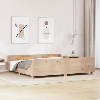 ARDEBO.de - Massivholzbett ohne Matratze 180x200 Kiefernholz